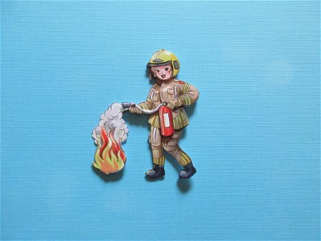 58 Bubbly girls / brandweer.. VROUW - 0
