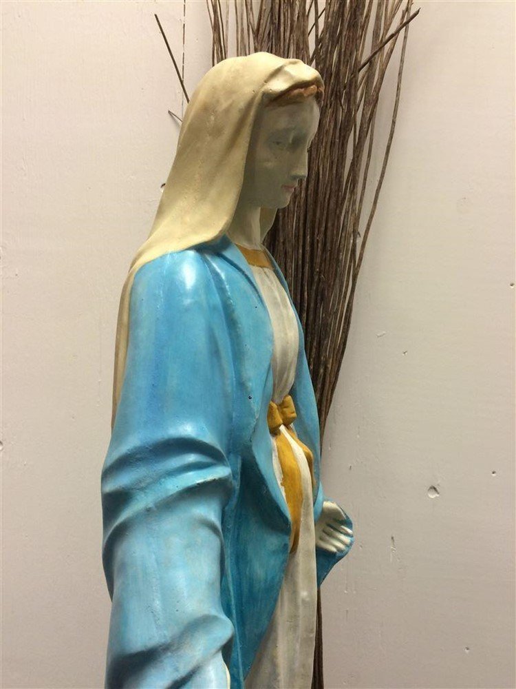Kerkbeeld Maria groot in kleur,prachtig beeld-maria-graf - Afbeelding 8