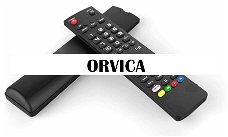 Vervangende afstandsbediening voor de ORVICA apparatuur.