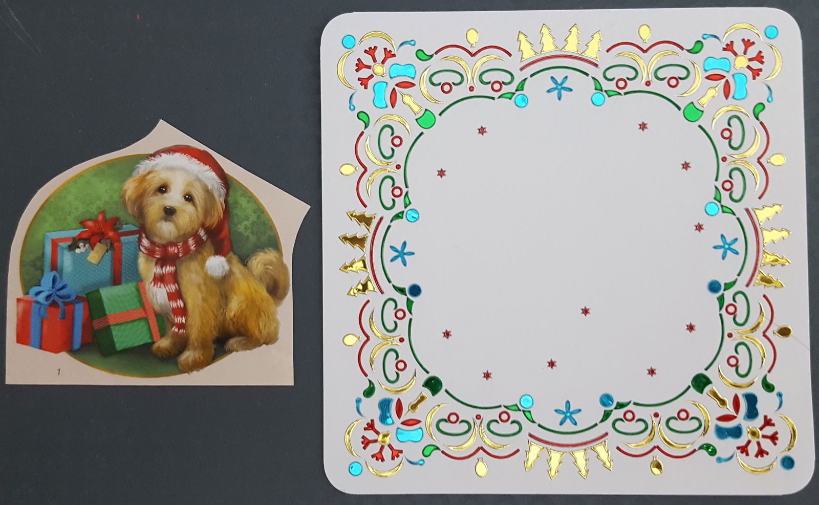 Hond bij de kerstcadeaus - Afbeelding 2