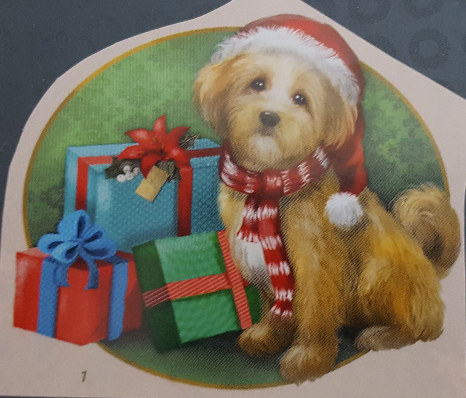 Hond bij de kerstcadeaus - Afbeelding 3