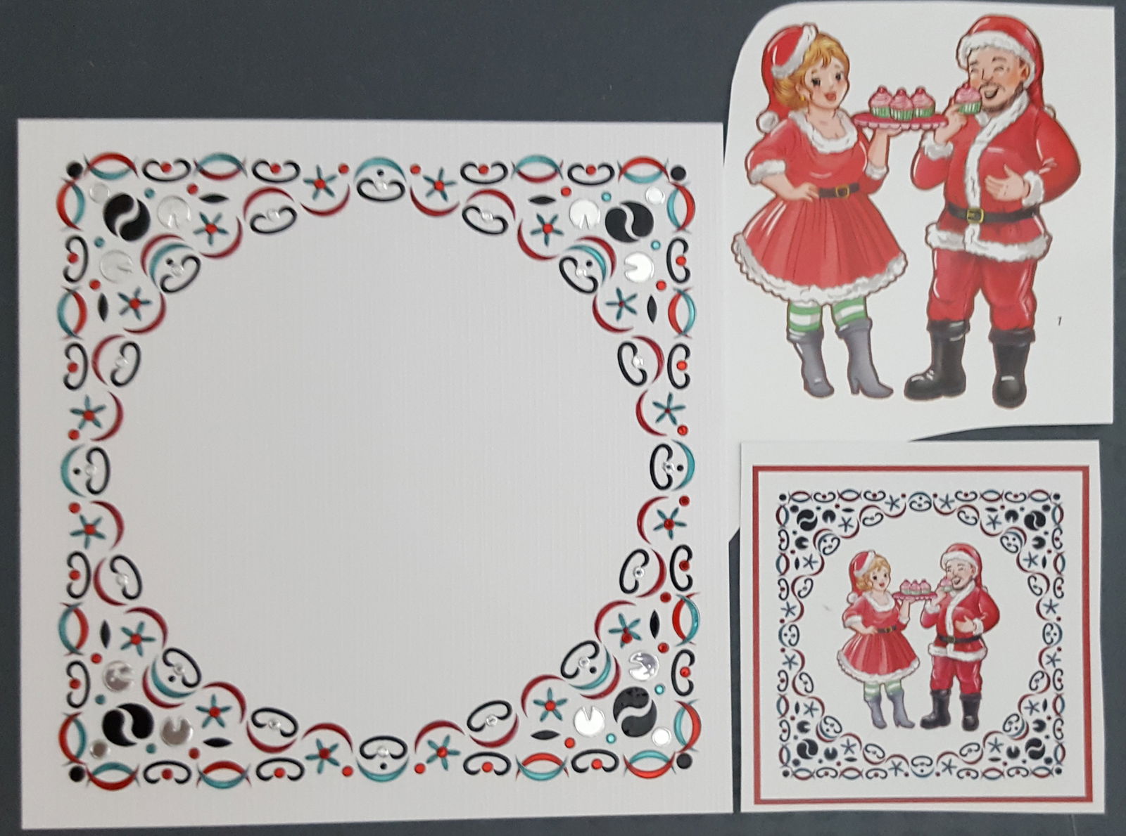 Bubbly Girl geeft de kerstman wat lekkers - Afbeelding 2