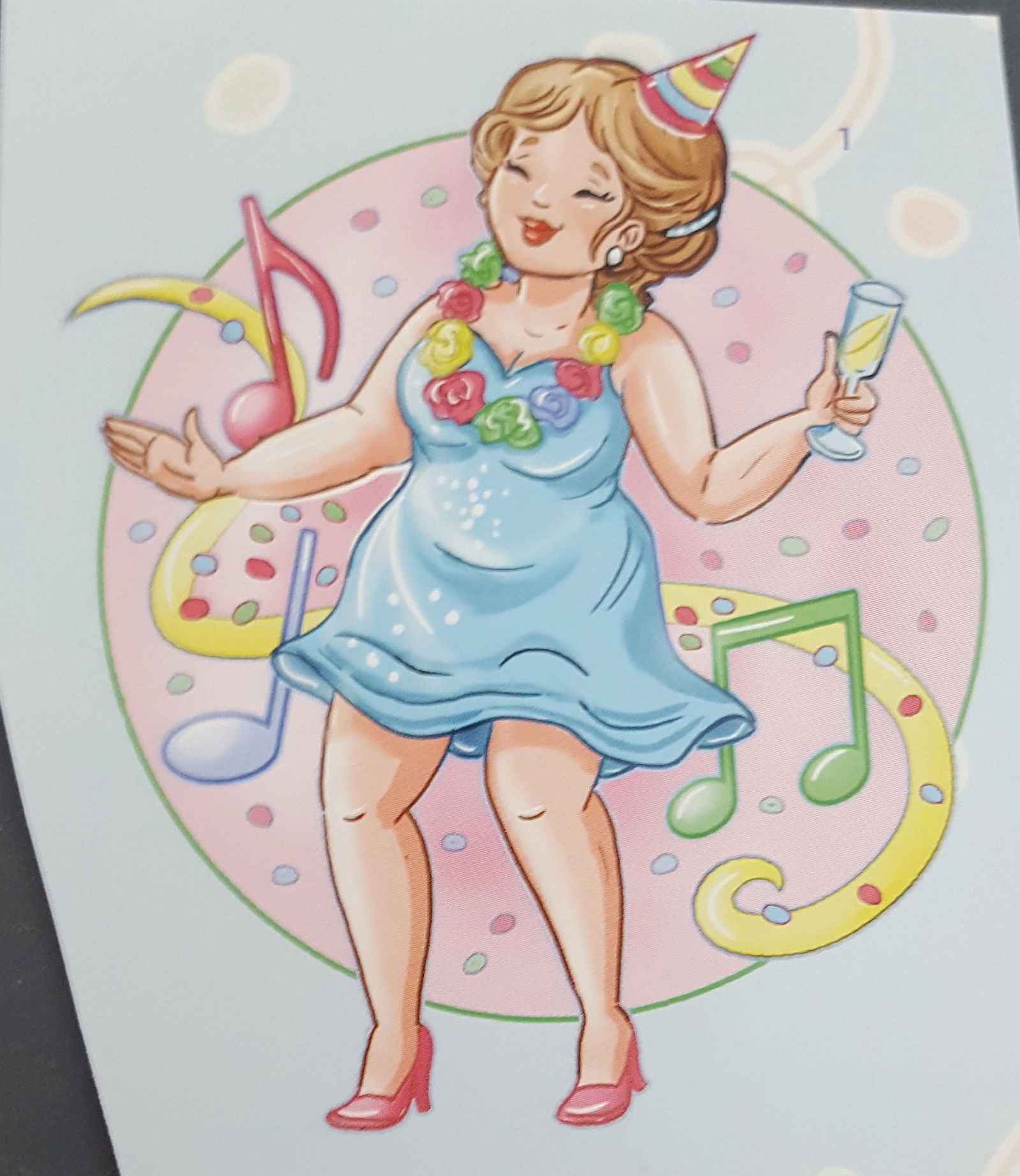 VROUWEN --- Bubbly Girl aan het dansen - Afbeelding 3