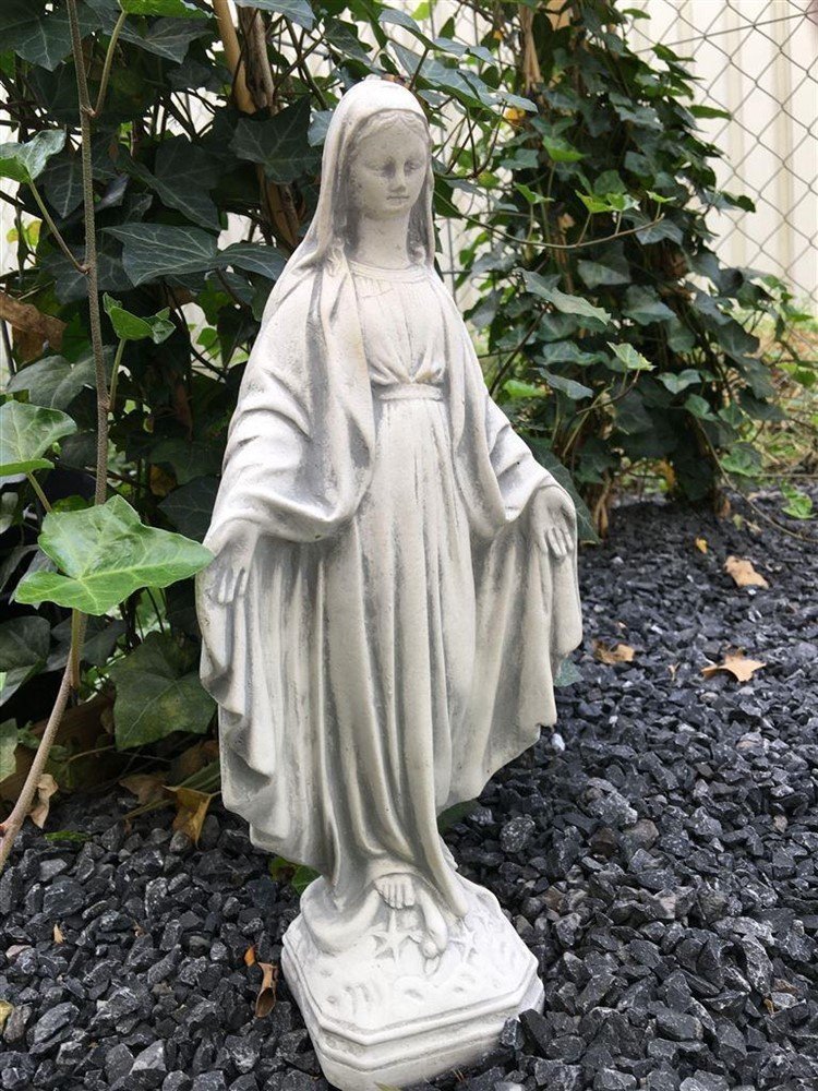 Madonna beeld, vol steen-tuinbeeld-beeld-decoratie - Afbeelding 2