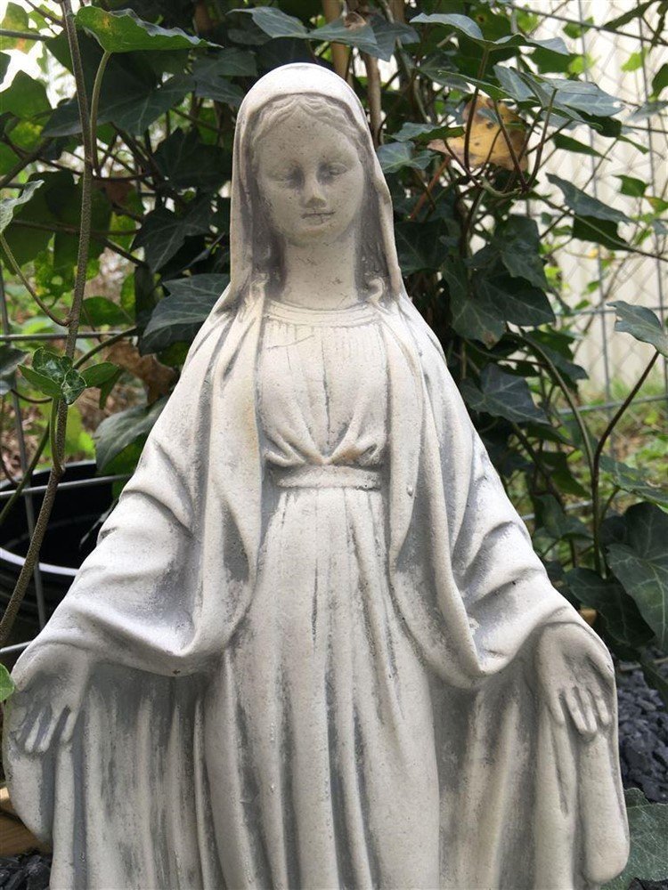 Madonna beeld, vol steen-tuinbeeld-beeld-decoratie - Afbeelding 3