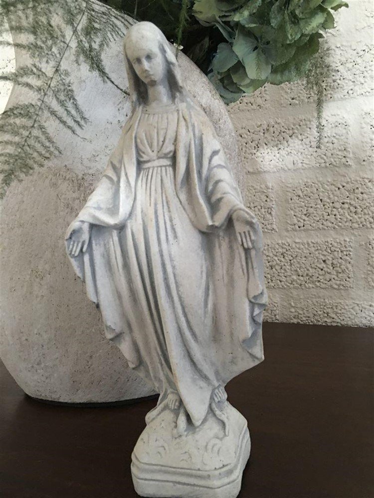Madonna beeld, vol steen, small-beeld - nr. 1