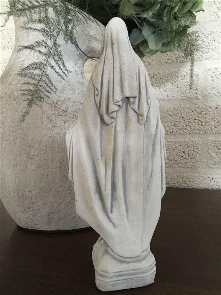 Madonna beeld, vol steen, small-beeld - Afbeelding 3