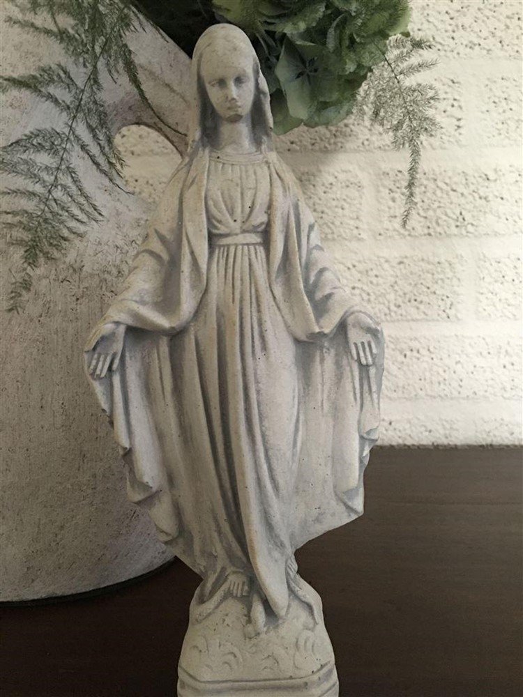 Madonna beeld, vol steen, small-beeld - Afbeelding 6