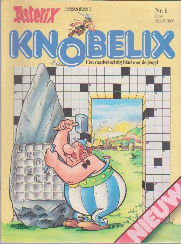 Asterix Knobelix Een raadselachtig blad deel 1 en 2 - nr. 1