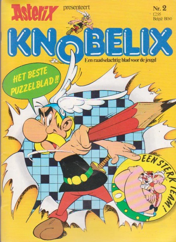 Asterix Knobelix Een raadselachtig blad deel 1 en 2 - Afbeelding 2