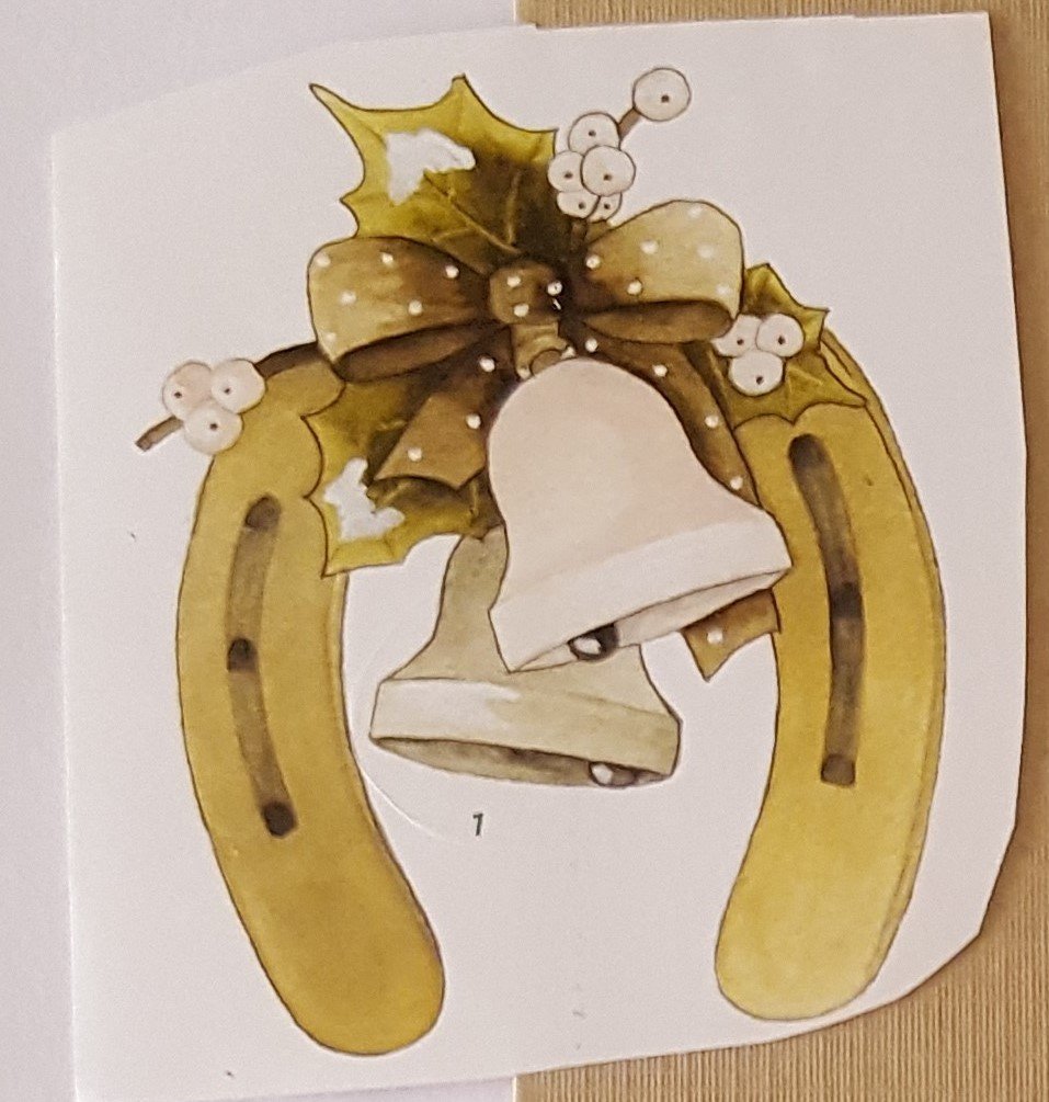 Huwelijksklokken in een hoefijzer - Afbeelding 3