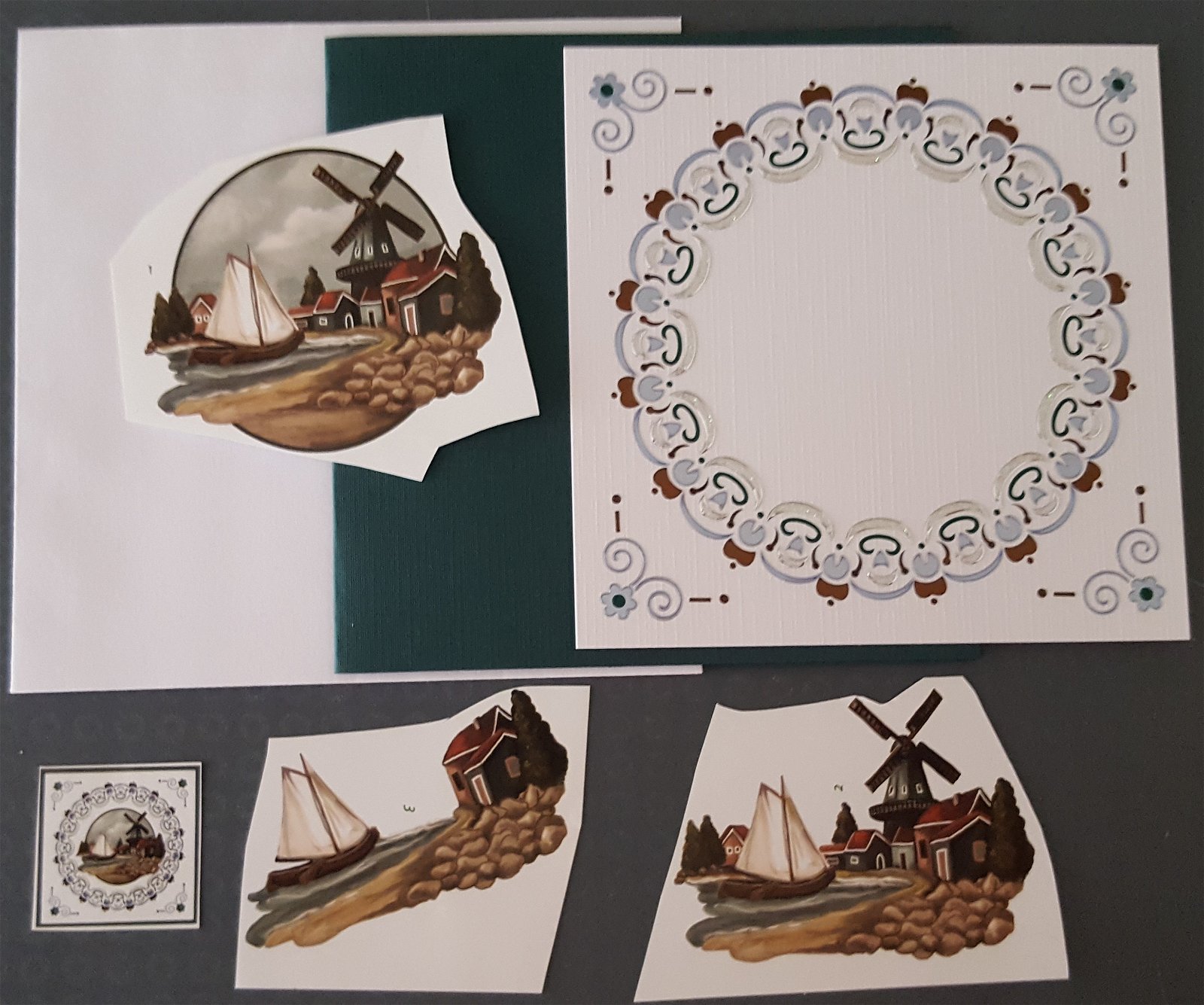 HOLLAND --- Zeilboot voor de molen - nr. 1