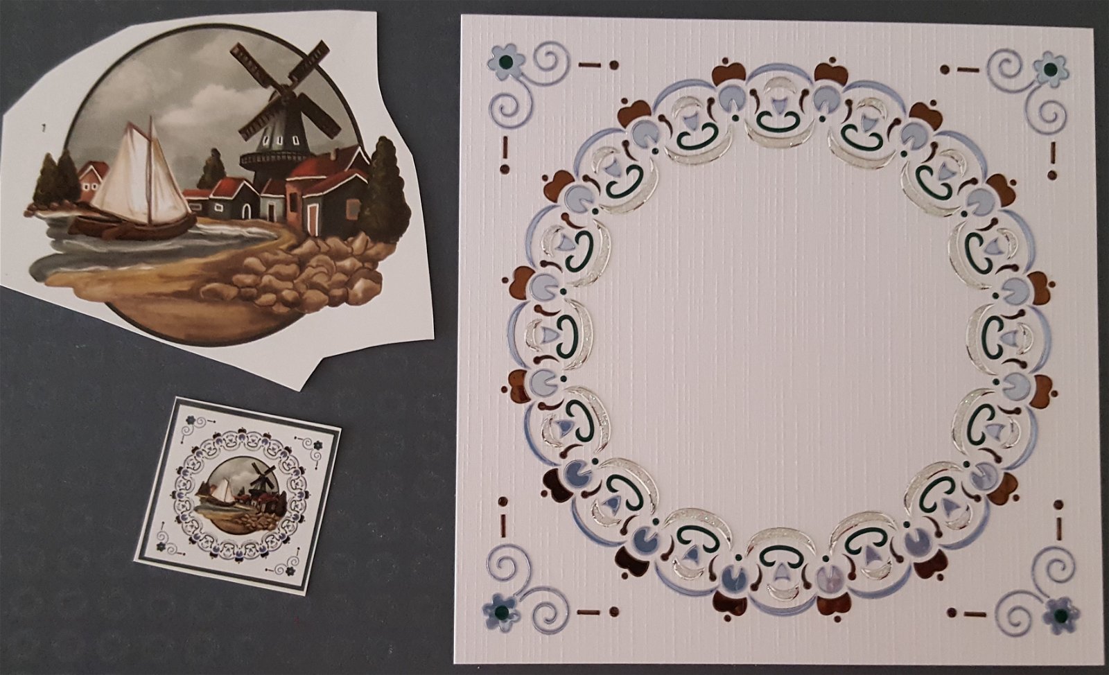 HOLLAND --- Zeilboot voor de molen - Afbeelding 2