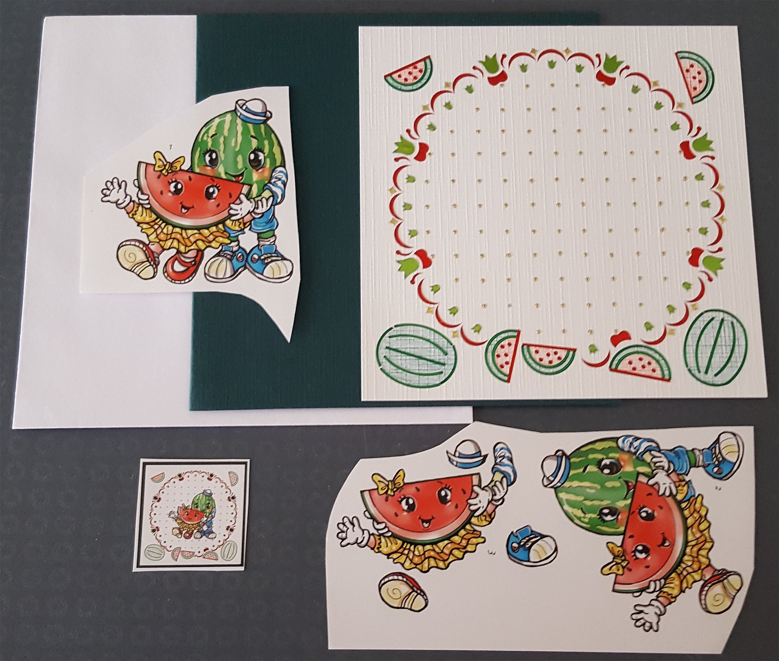 FRUIT --- Meloenen aan de wandel - nr. 1