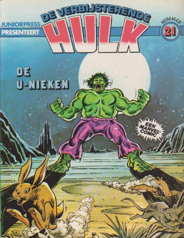 De verbijsterende Hulk 21 De U - nieken - nr. 1