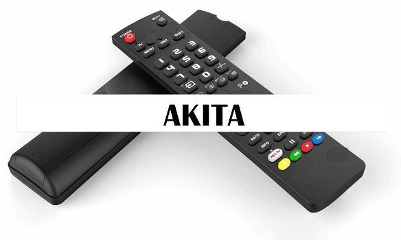 Vervangende afstandsbediening voor de AKITA apparatuur. - 0