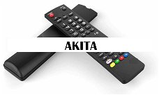 Vervangende afstandsbediening voor de AKITA apparatuur.