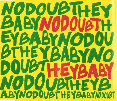 No Doubt – Hey Baby (2 Track CDSingle) - 0