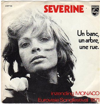 Severine ‎– Un Banc, Un Arbre, Une Rue (1971) - 0