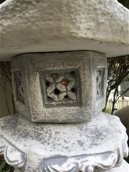 Rankei, stenen japanse lantaarn, XL-tuinlamp-deco-tuin - 5