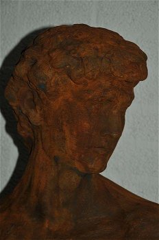 Sculptuur David,massief steen oxide,tuin deco-huis deco - 7