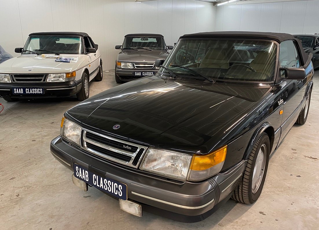 hele mooie Saab 900 Classic Cabrio Turbo 16V automaat - Afbeelding 2