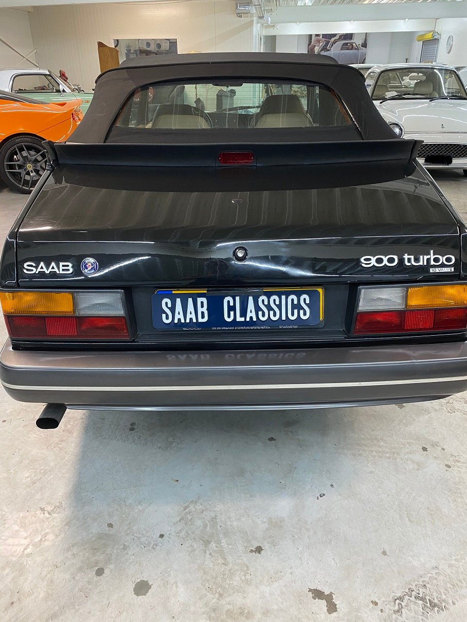 hele mooie Saab 900 Classic Cabrio Turbo 16V automaat - Afbeelding 4