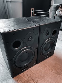 Dynaudio BM 15A actieve studiomonitors + Stands + Mogami kabels - 6