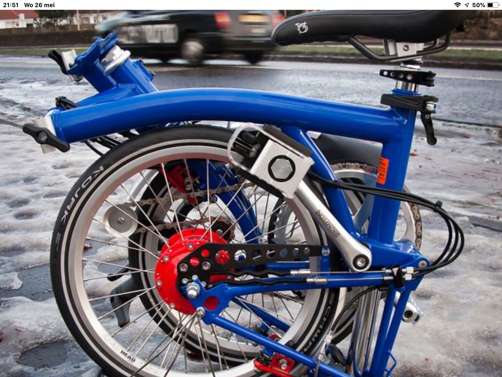 Gezocht Gevraagd 1 of 2 Brompton Vouwfietsen voor de Boot en Camper - Afbeelding 3