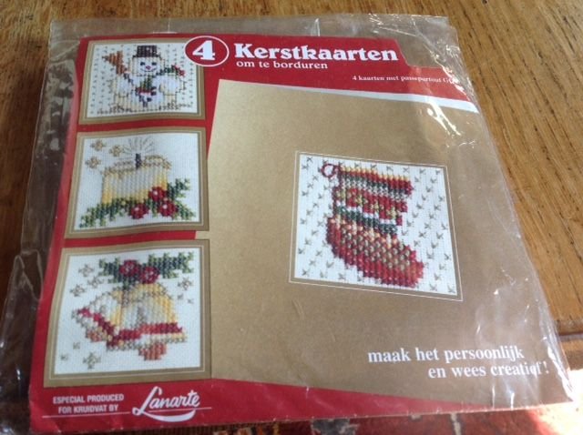 BORDUREN - kerstkaarten, NIEUW - nr. 1