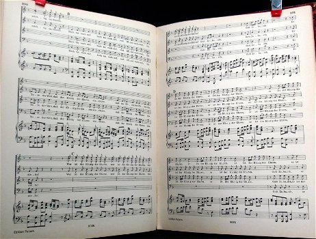 Messias,Duits,Oratorium Händel,ca.1910, pianozetting,zgst - 4