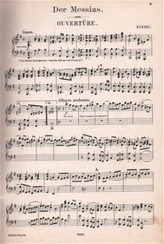 Messias,Duits,Oratorium Händel,ca.1910, pianozetting,zgst - 5