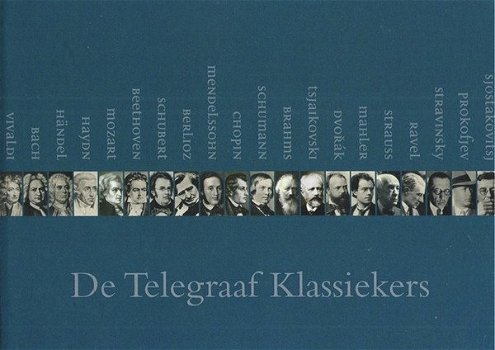 De Telegraaf Klassiekers (20 CD) Nieuw/Gesealed EMI Classics - 1