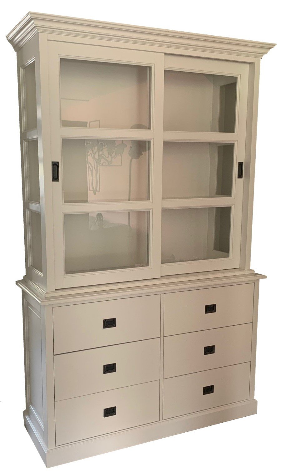 Buffetkast wit Mierlo 140 x 50/40 x 220cm soft close - nr. 1