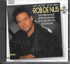 Rob de Nijs  –  De Mooiste Liedjes Van Rob De Nijs  (CD)