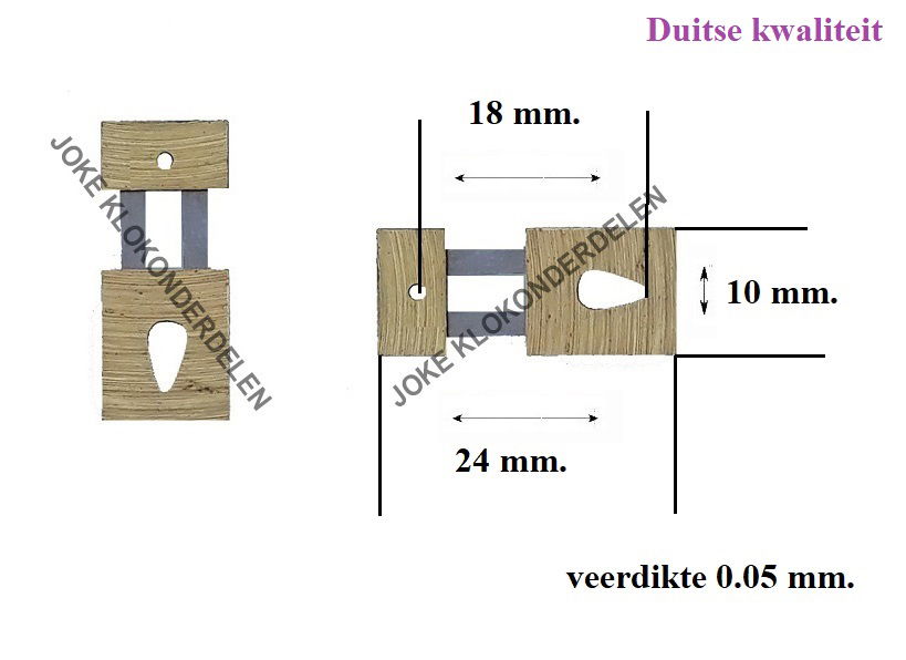 = Slingerveer = Salander / Zaanse klok =44849 - nr. 1