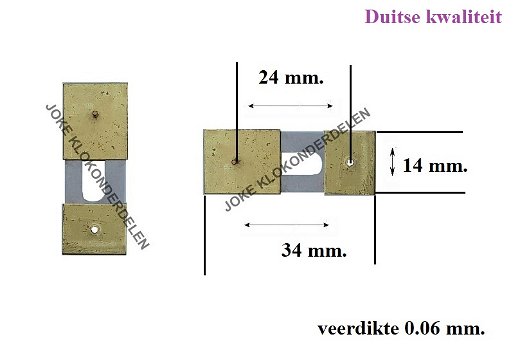 = Slingerveer staande klok =44848 - 0