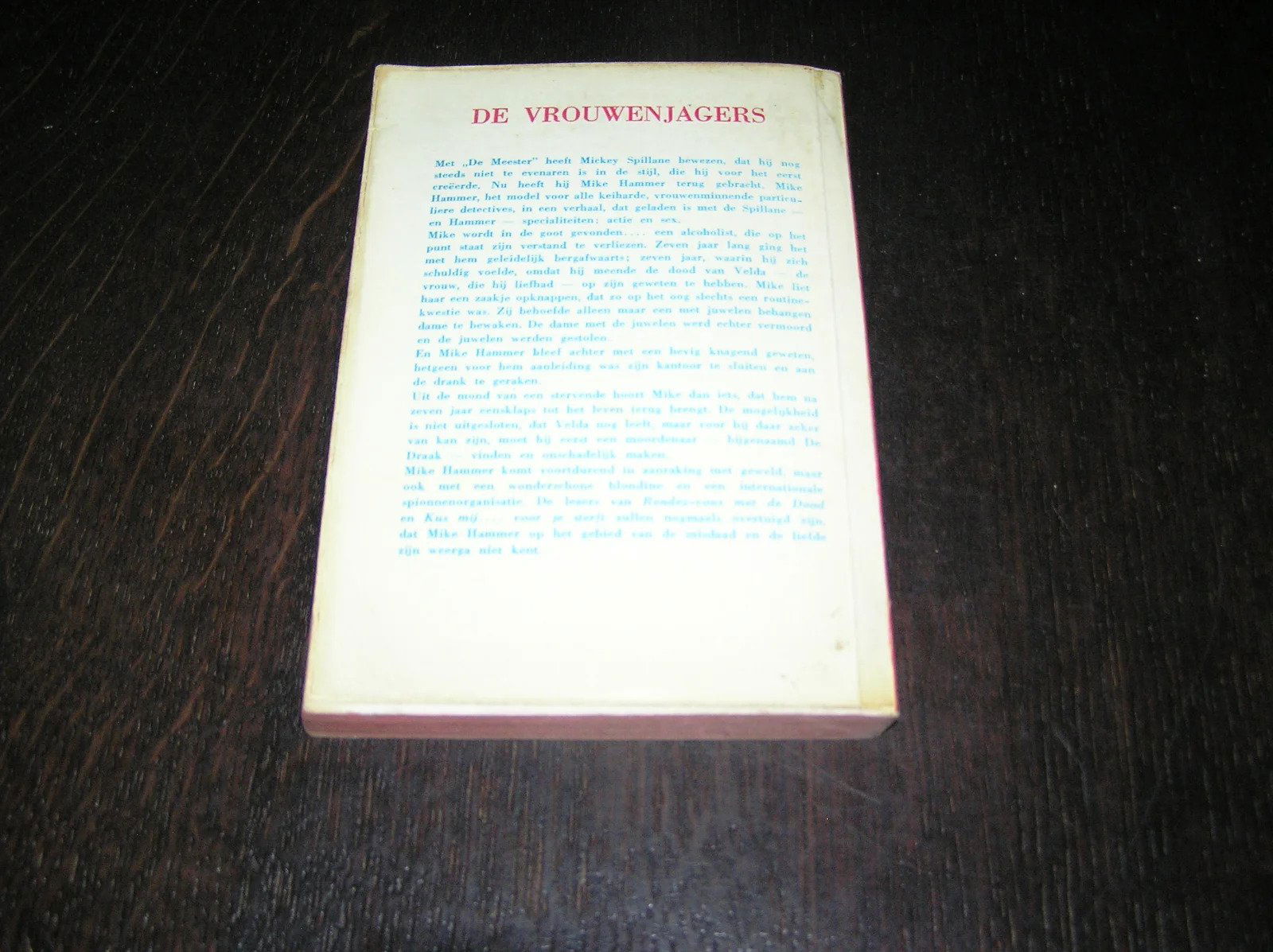 De Vrouwenjagers-Mickey Spillane - Afbeelding 2
