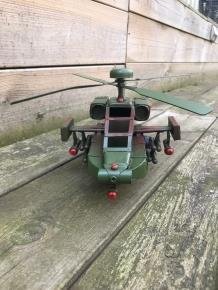 Metalen schaalmodel- Apache helikopter-gevechtshelikopter - Afbeelding 2