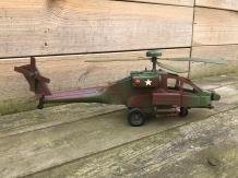Metalen schaalmodel- Apache helikopter-gevechtshelikopter - Afbeelding 4