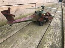 Metalen schaalmodel- Apache helikopter-gevechtshelikopter - Afbeelding 6
