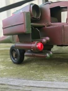 Metalen schaalmodel- Apache helikopter-gevechtshelikopter - Afbeelding 7