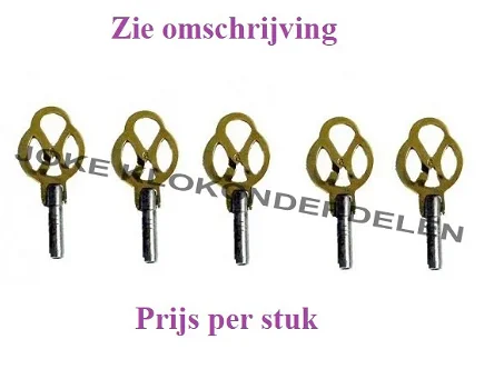 = Zakhorloge sleuteltjes =34663 - 0