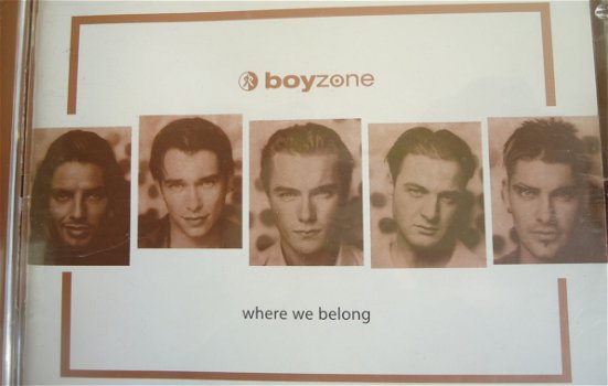 Te koop de originele CD Where We Belong van Boyzone. - 6