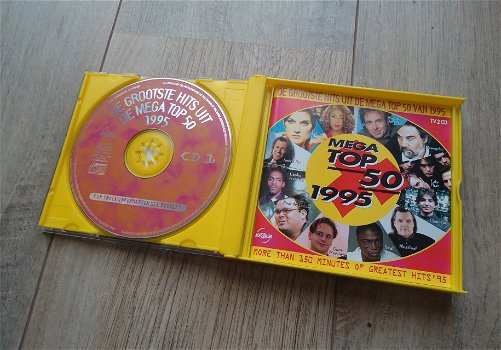 Originele 2-CD De Grootste Hits Uit De Mega Top 50 Van 1995. - 2