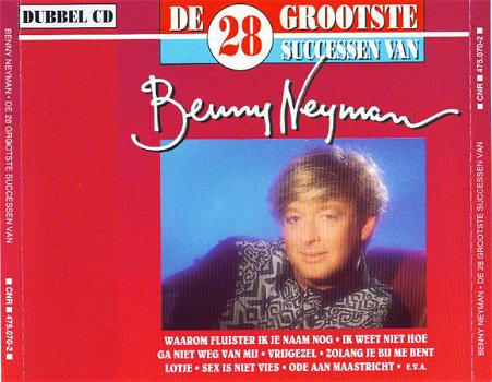 Benny Neyman ‎– De 28 Grootste Successen Van Benny Neyman (2 CD) - 0