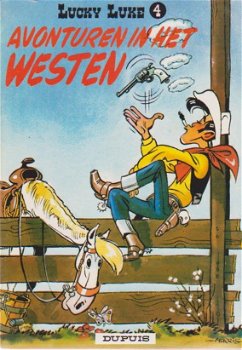 Lucky Luke 4 Avonturen in het westen - 0