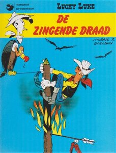 Lucky Luke 16 De zingende draad