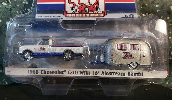 Chevrolet C-10 with Airstream Bambi 1:64 ACME - 0