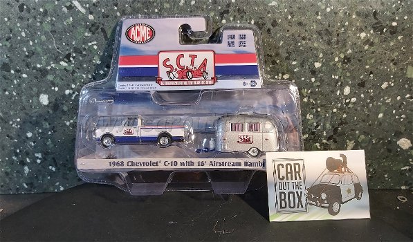 Chevrolet C-10 with Airstream Bambi 1:64 ACME - 2